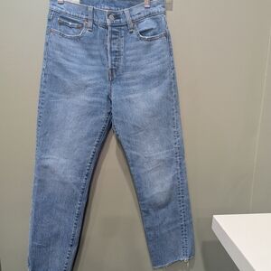 Levi's Light Blue Straight Jeans